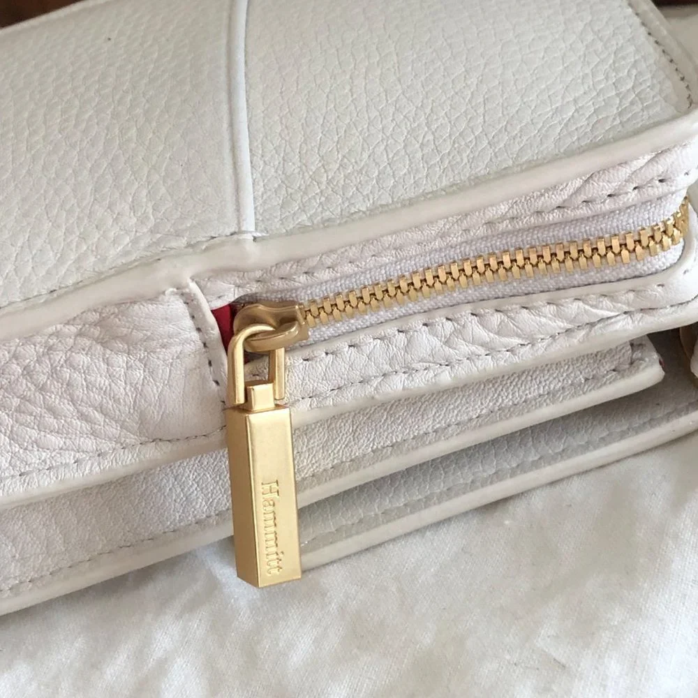 ***SOLD***Hammitt 310 West Crossbody Pebble Leather Marshmallow White - Picture 15 of 16